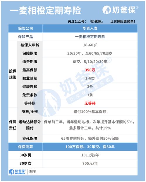 華貴一麥相橙定期壽險(xiǎn)（互聯(lián)網(wǎng)專屬）深度評(píng)測(cè) 保障、性價(jià)比與網(wǎng)絡(luò)信息安全視角下的思考
