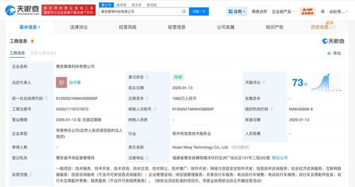 美團(tuán)成立福建惠安新科技公司，布局網(wǎng)絡(luò)與信息安全軟件開發(fā)